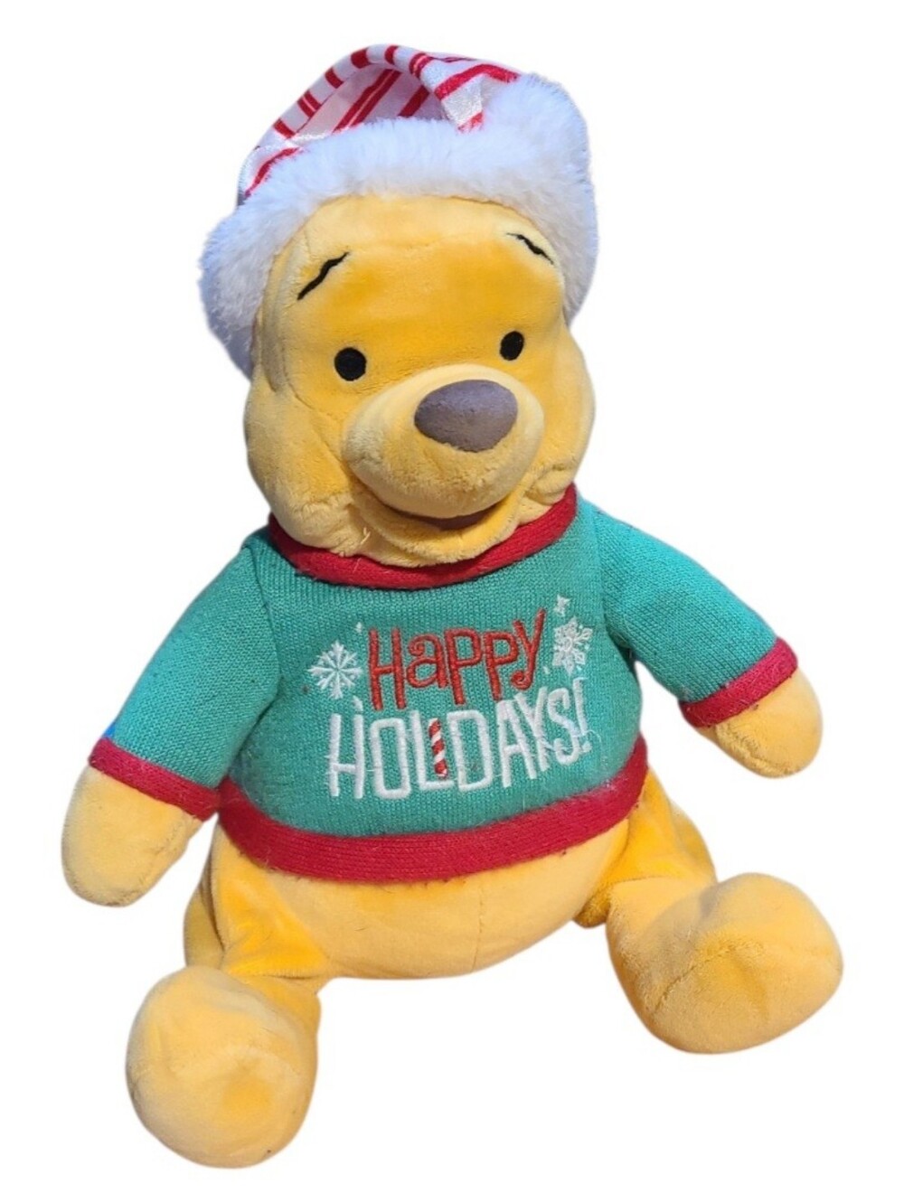 Disney 2020 Holiday Winnie the Pooh 14.5 PLUSH TOY